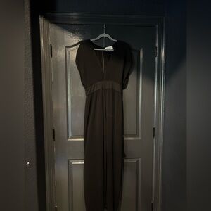 Finders Keepers Black Sleeveless V-neck jumpsuit